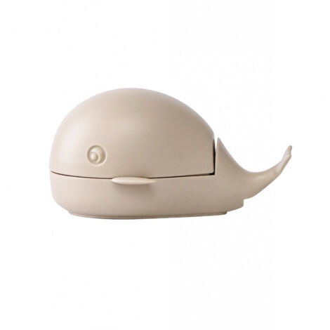Clothes Cleaning Brush Soft Bristles Cute Whale Shape Portable Shoes Scrubbing Brush for Home TravelBeige (1/3)