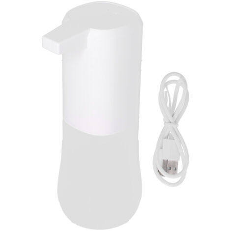 600ml Soap Dispenser Large Capacity Induction Electric Automatic Soap Dispenser for Home BathroomWhite Spray Type (1/5)
