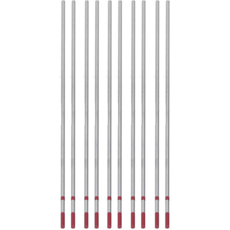 10PCS Cerium Tungsten Electrodes Kit 150mm Argon Arc Welding Tip for Industry Mechanical Maintenance2mm / 0.08in (1/5)