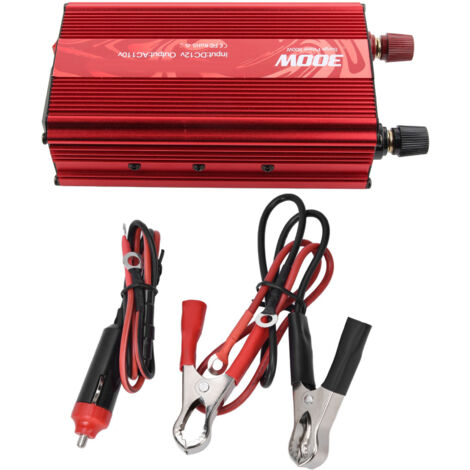 DC to AC Converter Aluminum Alloy Smart Repair Sine Wave Power Inverters 300W 12V to 110V (1/5)