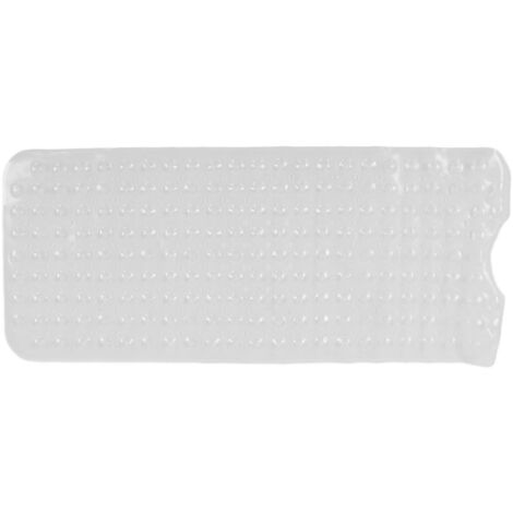 Bath Mat Mat PVC Anti Slip Mat for Bathroom Kitchen Hotel Toilet Shower Room 100x40cmTransparent (1/5)