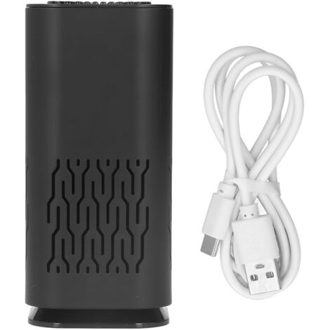 Car Purifier Tower Duct Double Inlet Design Three Dimensional Circulating USB Power Supply 5V 260mA Black Purifying Tool (1/5)