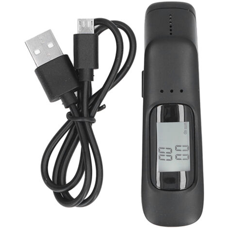 Portable Alcohol Detector High Sensitivity 3 Status Lights Hygienic C9 Accurate Alcohol Breathalyzer for Traffic Control (1/5)