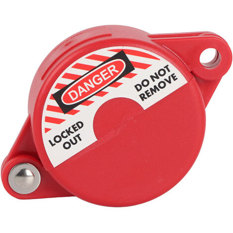 Gate Valve Lockout Device Plastic Outdoor Water Hose Protector Valve Lockout for Professional and Industrial Use