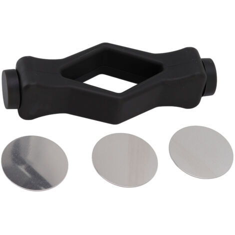 Front Load Washer Door Prop Mouth Shape Strong Magnet Washer Door Stop Prop for Home Black (1/5)