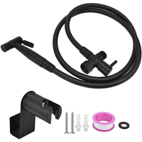 G1/2 Handheld Bidet Sprayer Set Punch Free Adjustable Water Pressure Cloth Diaper Sprayer