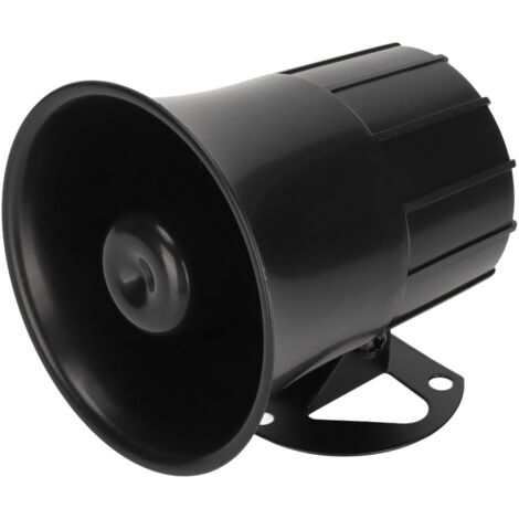 15W High Decibel Siren Horn Wired Garden Burglar Alarm Horn Alarm System Siren DC6‑12V (1/5)