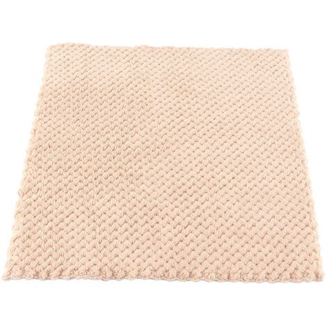 Coral Velvet Bath Towel Water Absorption Bathing Body Towel Pure Color for Bathroom Hotel Coffee (1/5)