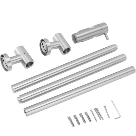 Shower Slide Bar Stainless Steel Head Holder Adjustable Wall Mount Home Decor for Bathroom (1/5)