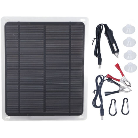 20W 12V Solar Panel Car Battery Charger for Car Boat Airplanes Satellites Space Stations (1/5)