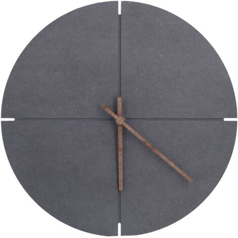 Nordic Style Simple Wooden Wall Clock Quartz Movement Wall Clock for Office Living Room (1/5)
