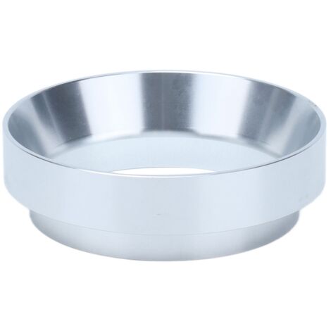 Universal Coffee Dosing Ring Aluminum Alloy Magnetic Coffee Portafilter Dose Funnel AccessorySilver 58mm / 2.3in (1/5)