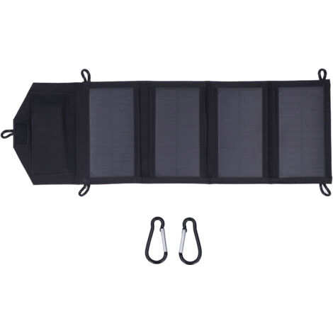 Solar Panel Charger 10W High Conversion Efficiency Foldable Solar Charger for Automobiles Motorcycles (1/5)