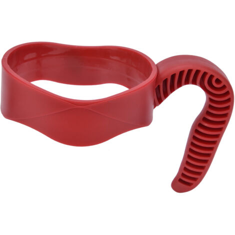 Mug Handle Plastic Ergonomic Jug Carrier Handle for 20oz‑30oz Jugs Bottles and Most Other TumblersRed (1/5)