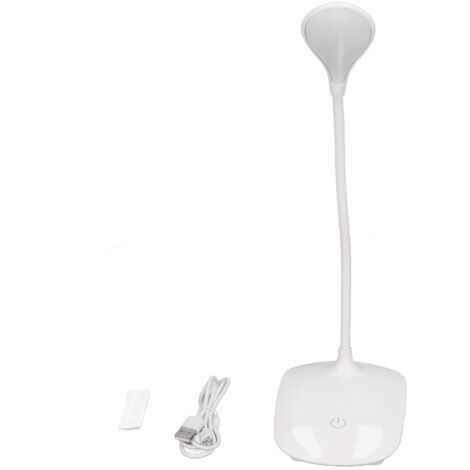 Touch Control LED Desk Table Lamp USB Battery Operated 3 Lighting Modes Flexible Angle for Children Student Dorm Bedroom (1/5)