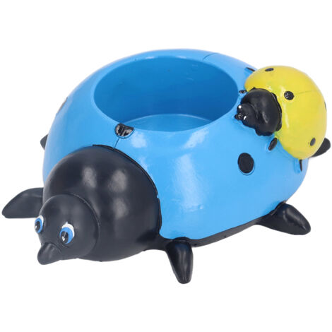 Ladybugs Flower Pot Simulation Cute Resin Animal Succulent Plant Container for Garden Decorations W95 (1/5)