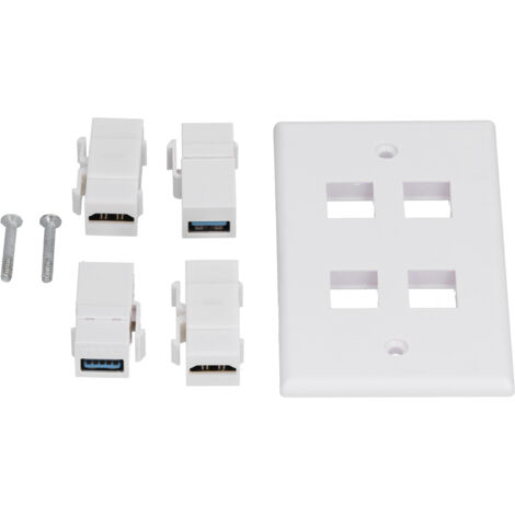 2 HD Multimedia Interface+2 USB3.0 Ports Panel Weld Free Audio Video ...