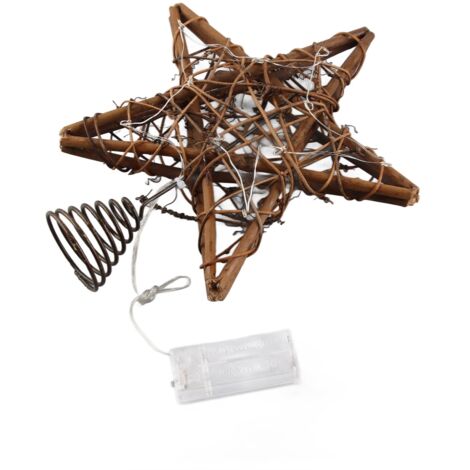 Christmas Tree Vine Top Star Festival Decoration Christmas Tree Topper (1/5)
