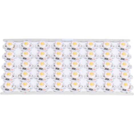 LED Chip Bulb High Brightness Energy Saving DIY Lamp Beads with Aluminum Plate for 1W 12V Headlights Cabinet LightsPink Light (1/5)