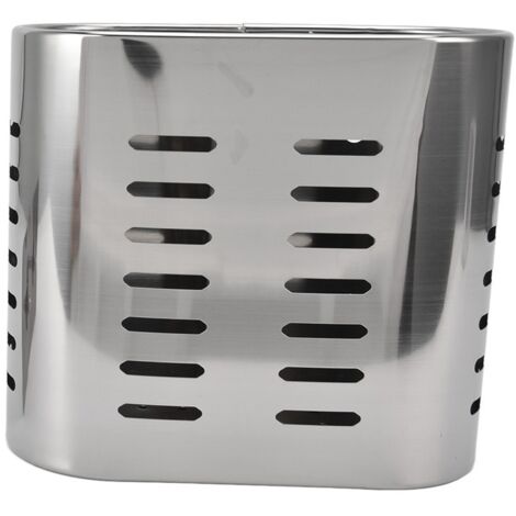 Chopsticks Hanging Organizer Stainless Steel Utensil Drying Racks with Hollow Design for Kitchen (1/5)