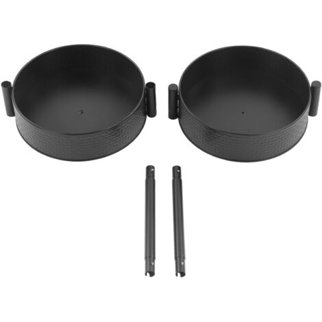 Rotating Spice Rack Countertop Double Layer Multi Functional 360 Degree Rotatable Spice Storage Shelf for Kitchen (1/5)