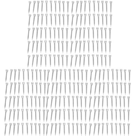 250 Pcs Horseshoe Nails High Tensile Strength Good Elasticity Accurately Crafted Steel Horse Shoes Nails FJ0RACE
