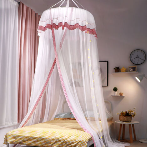 Mosquito Repelling Net Hanging Princess Canopy Insect Protection Room Decoration Hideaway Tent for Bed Kids Type 1 (1/5)