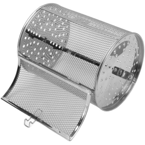 Oven Cage 360 Degree Rotatable Stainless Steel Oven Rack Roast Basket for Baking Nuts BBQ Roaster Tool (1/5)