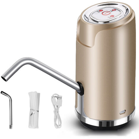 Water Dispenser ABS Electric USB Intelligent Quantitative Spray Lacquer Drink Pump for Outdoor Golden (1/5)