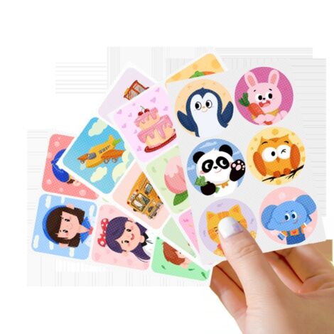 10 Pack 360Pcs Mosquito Repellant Patch Stickers for Kids Cartoon Natural Plant Citronella Essential Oil Insect Patches for Kids Outdoor Indoor (1/5)
