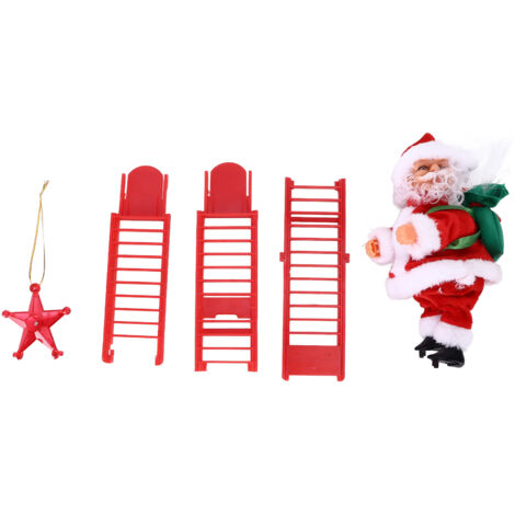 Electric Climbing Ladder Decoration Christmas Tree Hanging Pendant Festival Ornament for Party (1/5)