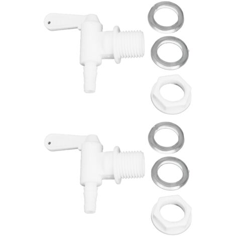2 Set Bottling Spigot Detachable Beer Brew Barbed Outlet Faucet Tap for Home Wine Brewing (1/5)