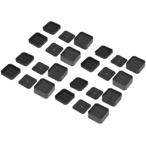 8 Set Full Covered Bed Risers Anti Slip Stackable Furniture Risers for Cabinet Washing Machine Base Tables Chairs (1/5)