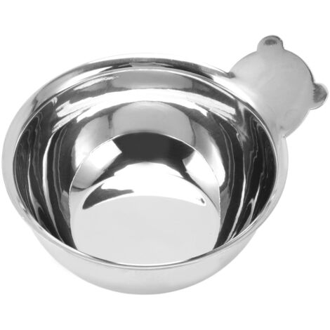 Stainless Steel Bowl Stackable Space Saving Household 304 Stainless Steel Bear Shape Sauce Mixing Bowl for Cooking Baking 10CM (1/5)