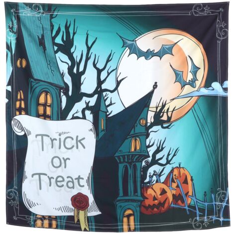 Wall Hanging Tapestries Halloween Back Drops for Living Room Bedroom Wall Decoration150x150cm (1/5)