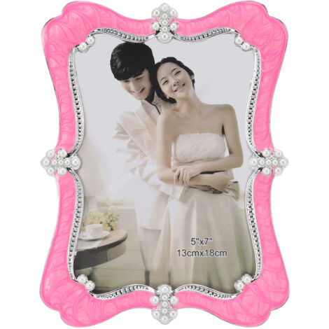 Modern Photo Frame Plastic Family Picture Frame Decoration for Home Bedroom Tabletop Display B (1/5)