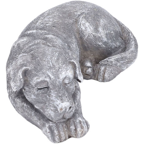 Imitation Stone Pet Memorial Tombstone Cat Dog Commemorative Resin Crafts Gravestone for Lawn Garden Outdoor YardDog Type B Rock Color (1/5)