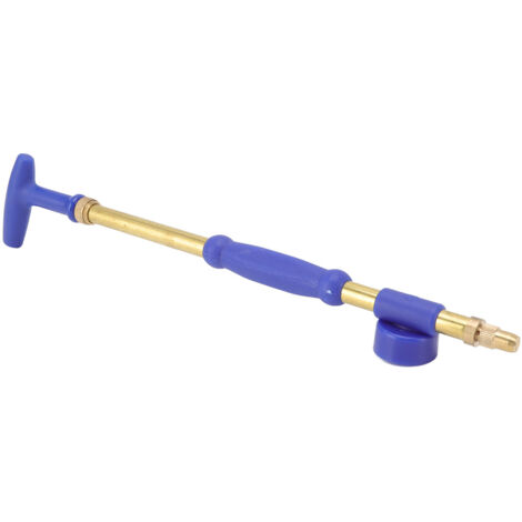 Garden Drink Bottle Manual Sprayer Plastic Copper 36.5mm Handheld Push Pull Single Head Atomizing Sprayer for Courtyard (1/5)