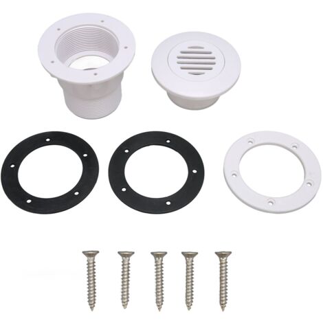 Pool Nozzle Replacement G2A Thread Wear Resistant Pool Outlet Nozzle with 5 Screws for Swimming Pool (1/5)