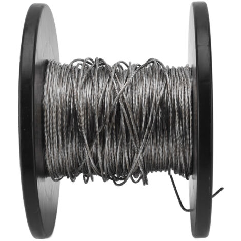 100m Electronic Fence Wire High Voltage Pulse Electronic Fence Aluminum Magnesium Alloy Wirerope