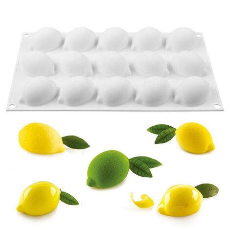 Lemon Silicone Mold Mousse Chocolate Molds for Homemade Soap Cake Pastry Baking Tools Moulds (1/5)