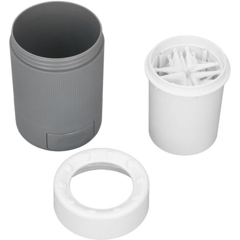 Dog Paw Cleaner Semi Automatic Portable Dog Foot Washing Cup for Pets Cats and DogsGrey (1/5)