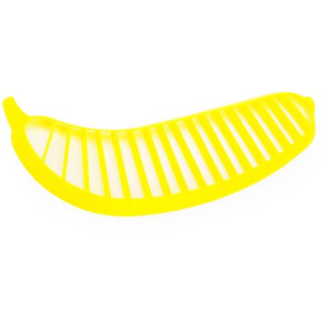 Banana Cutter Fast Uniform Slicing Lightweight Salad Fruit Peeler Cutter for Household Fruit Shop Travelling (1/5)