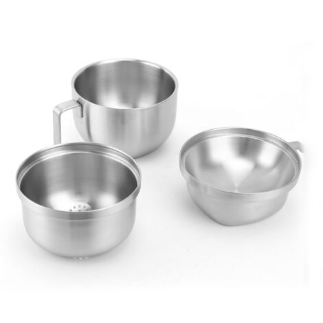 Korean Noodle Bowl Double‑Layer Household Bibimbap Noodles Cold Noodle Dishes Ramen Noodle Soup Bowl (1/5)