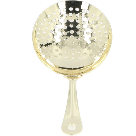 Cocktail Strainer Professional Stainless Steel Shell Cocktail Strainer for Bar Club Restaurant Gold (1/5)