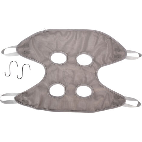 Dog Grooming Sling Multifunctional Pet Grooming Hammock Helper for Bathing Washing Grooming and Trimming NailGrey L (1/5)