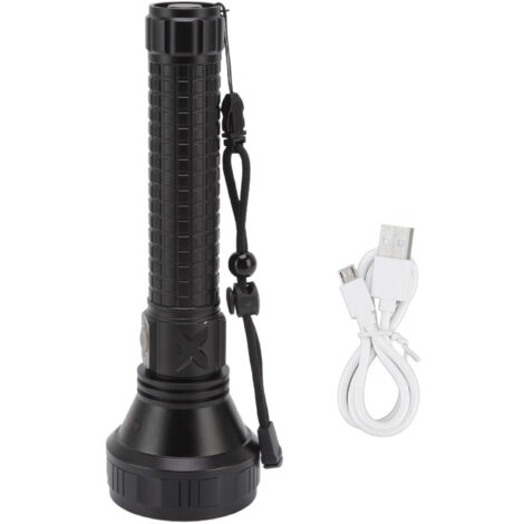 SST40 Powerful Flashlight Three Light Modes Long Range Torch Emergency Flashlight for Outdoor Adventure Camping Hiking (1/5)