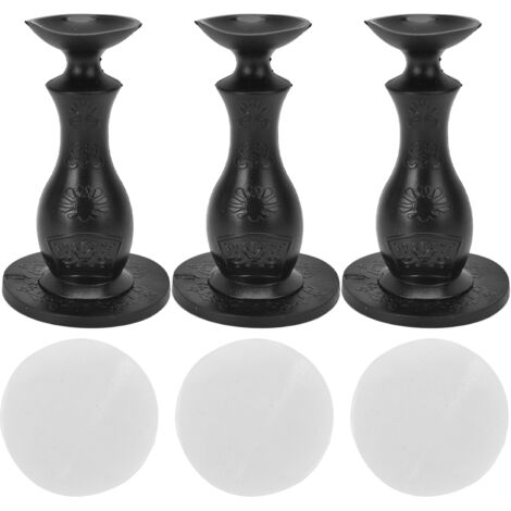 3Pcs Washer Door Stopper Front Load Washing Machine Door Holder Prop Rubber for Family UseBlack (1/5)