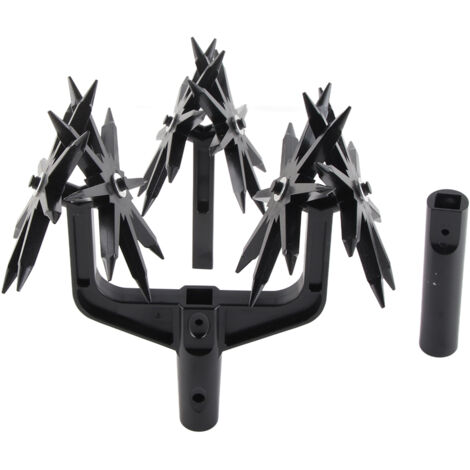 Rotary Cultivator Tool Garden Handheld Tiller Cultivator Cordless Tiller for Reseeding Grass Or Soil Mixing (1/5)