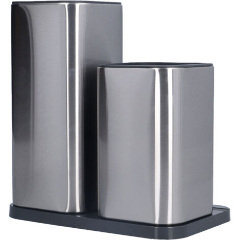 Stainless Steel Knife Holder Universal Kitchen Knife Organizer for Multiple Kitchen Knives and Scissors (1/5)